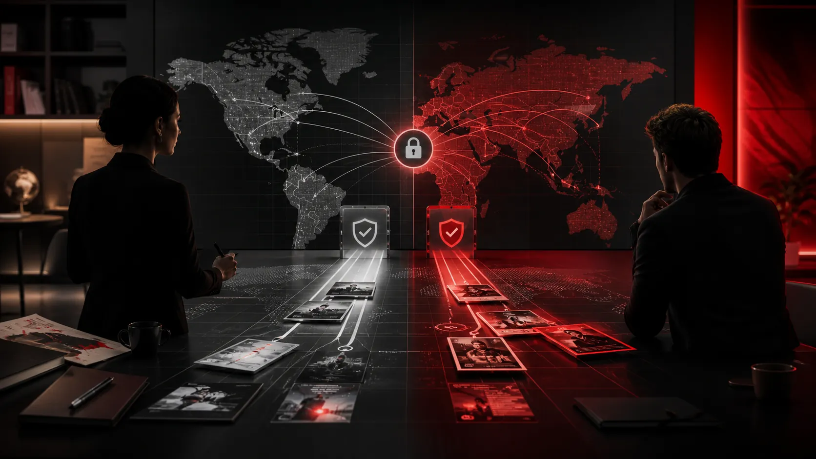 Global brand strategists separating creator campaign routes through market-specific social media age gates